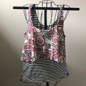 Anthropologie Multicolor Tank Top - Medium